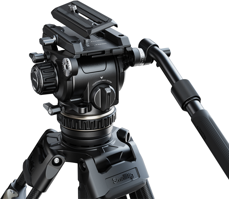 800q-06_128020 SmallRig 4463 Heavy-Duty Carbon Fiber Tripod Kit AD-120