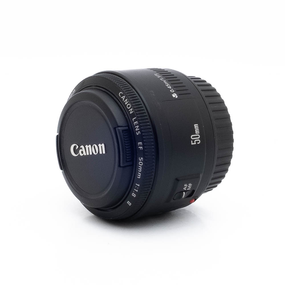 Canon 50mm f18 II-3-2 Canon EF 50mm f/1.8 II - Käytetty