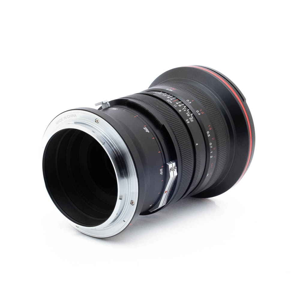 Laowa FF S 20mm f4 -1 Laowa FF S 20mm f/4 C-Dreamer Zero-D Fuji GFX (Kunto K5) - Käytetty