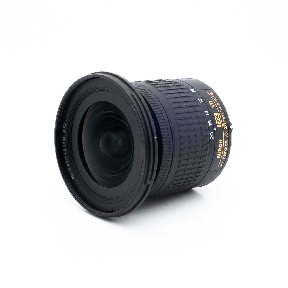 Nikon 10-20mm f45-56G DX VR-2 Nikon AF-P Nikkor 10-20mm f/4.5-5.6 G DX VR - Käytetty