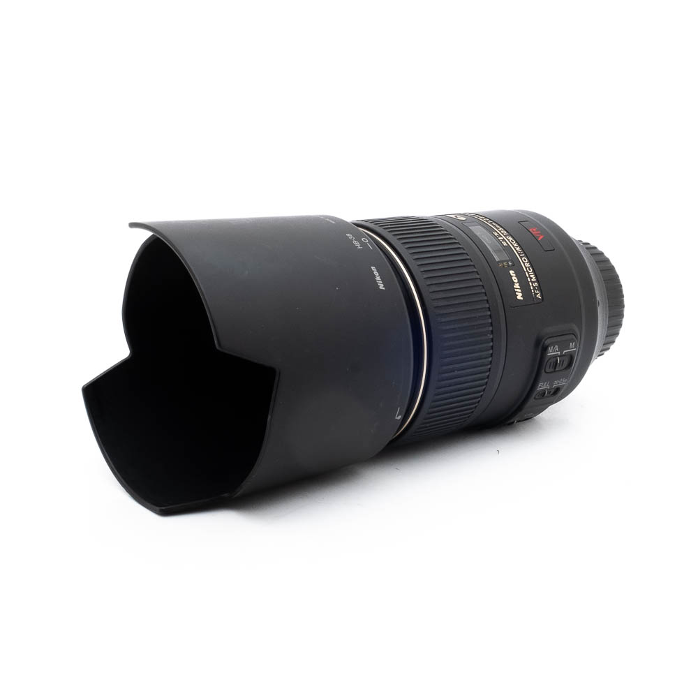 Nikon 105mm f28G ED VR-3-2 Nikon AF-S Micro-Nikkor 105mm f/2.8G VR ED - Käytetty