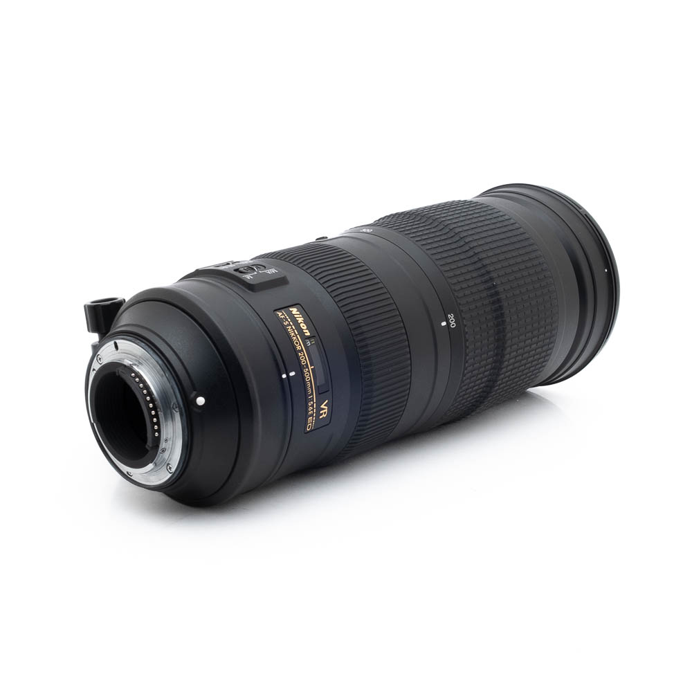 Nikon 200-500mm f56E ED VR-1-2 Nikon AF-S Nikkor 200-500mm f/5.6E ED VR - Käytetty