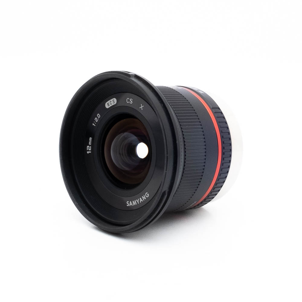 Samyang 12mm f2 CS X-2 Samyang 12mm f/2 NCS CS Fujifilm - Käytetty