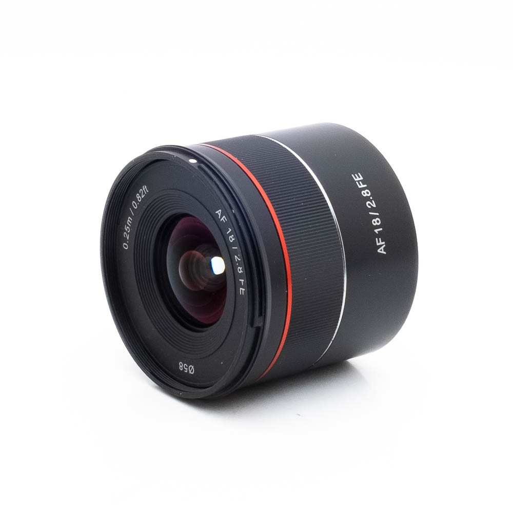Samyang 18mm f28 Sony-2 Samyang AF 18mm f/2.8 Sony FE - Käytetty - M