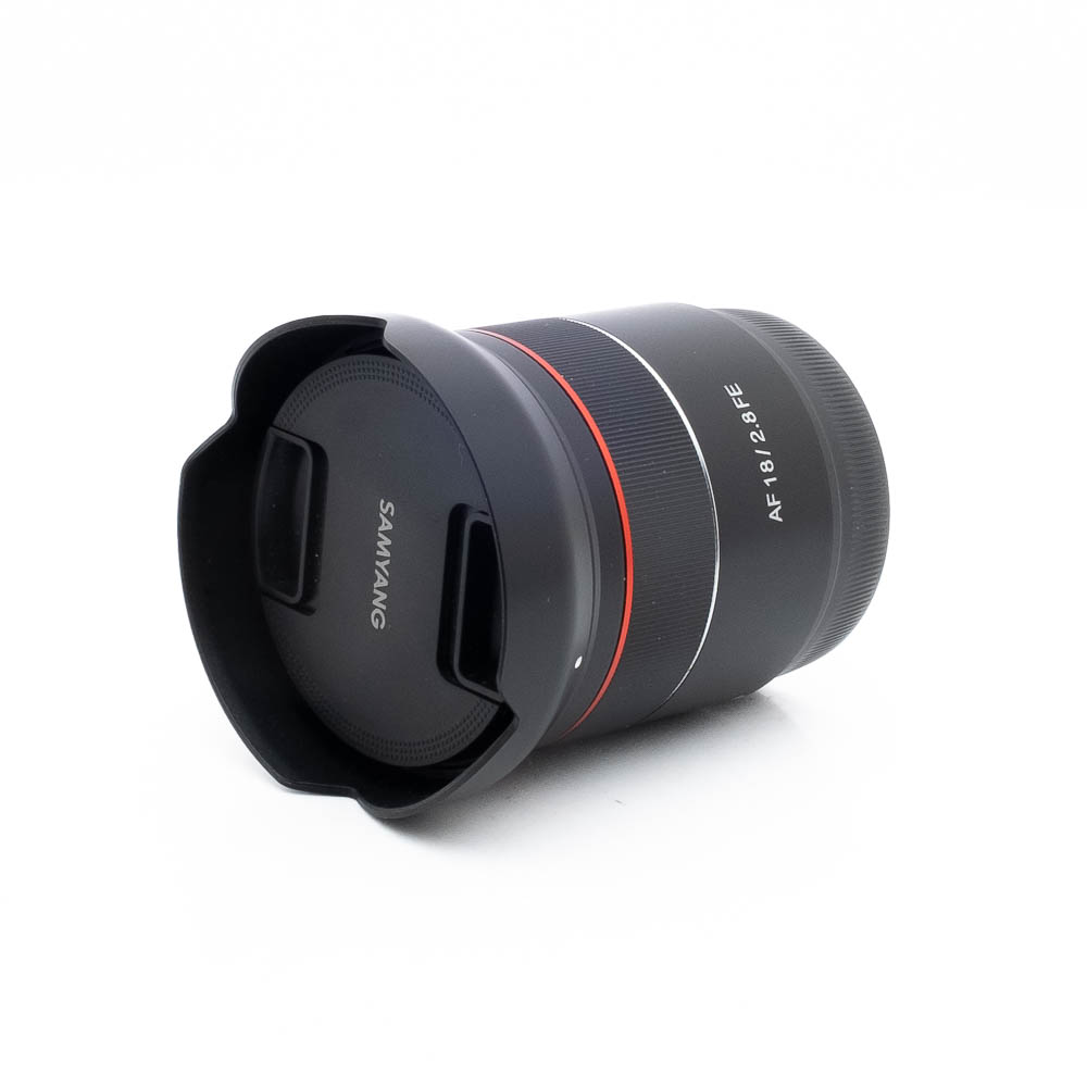 Samyang 18mm f28 Sony-3 Samyang AF 18mm f/2.8 Sony FE - Käytetty - M