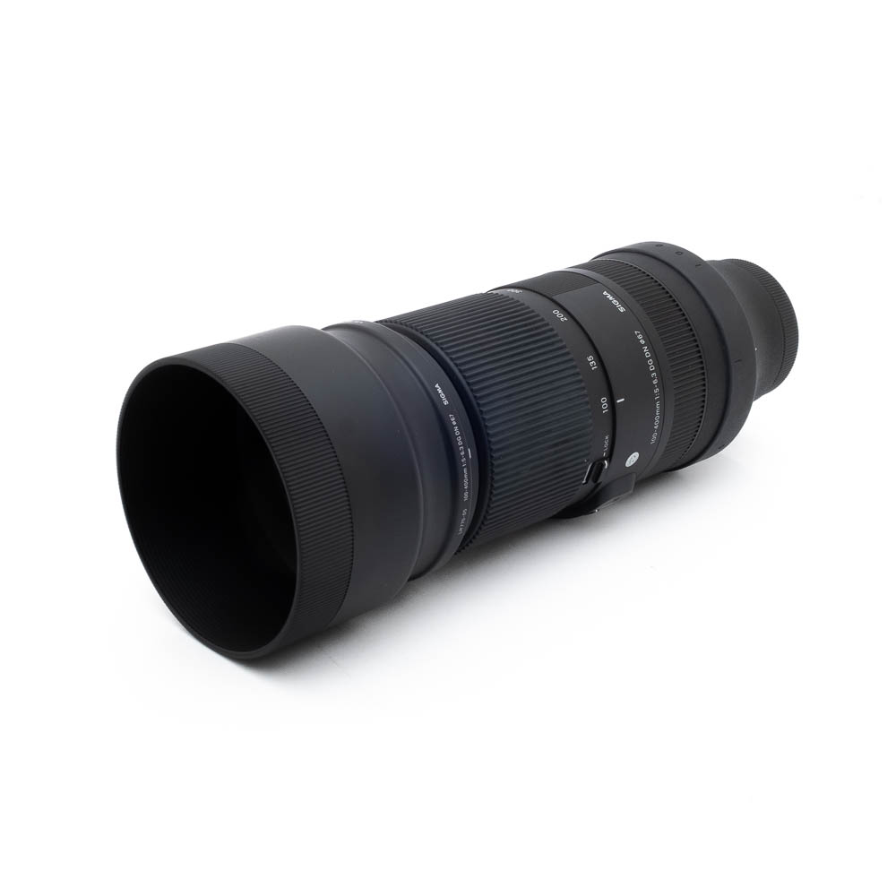 Sigma 100-400mm f5-63 DG DN Sony-3-3 Sigma 100-400mm f/5-6.3 C DG DN OS Sony (Asiakaspalautus, takuu 5v, sis.ALV24%) - Käytetty