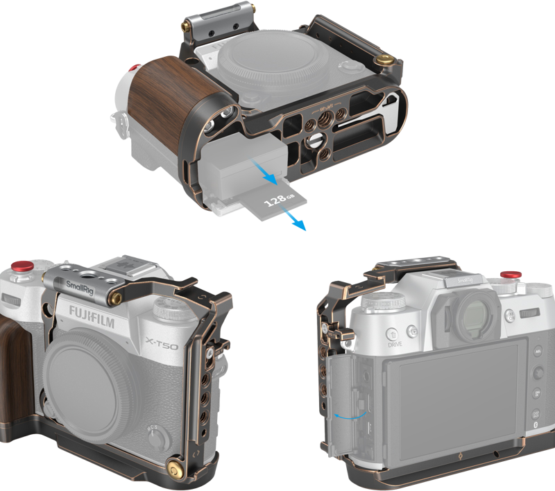 Smallrig4714_005 SmallRig 4714 Retro Cage for Fujifilm X-T50