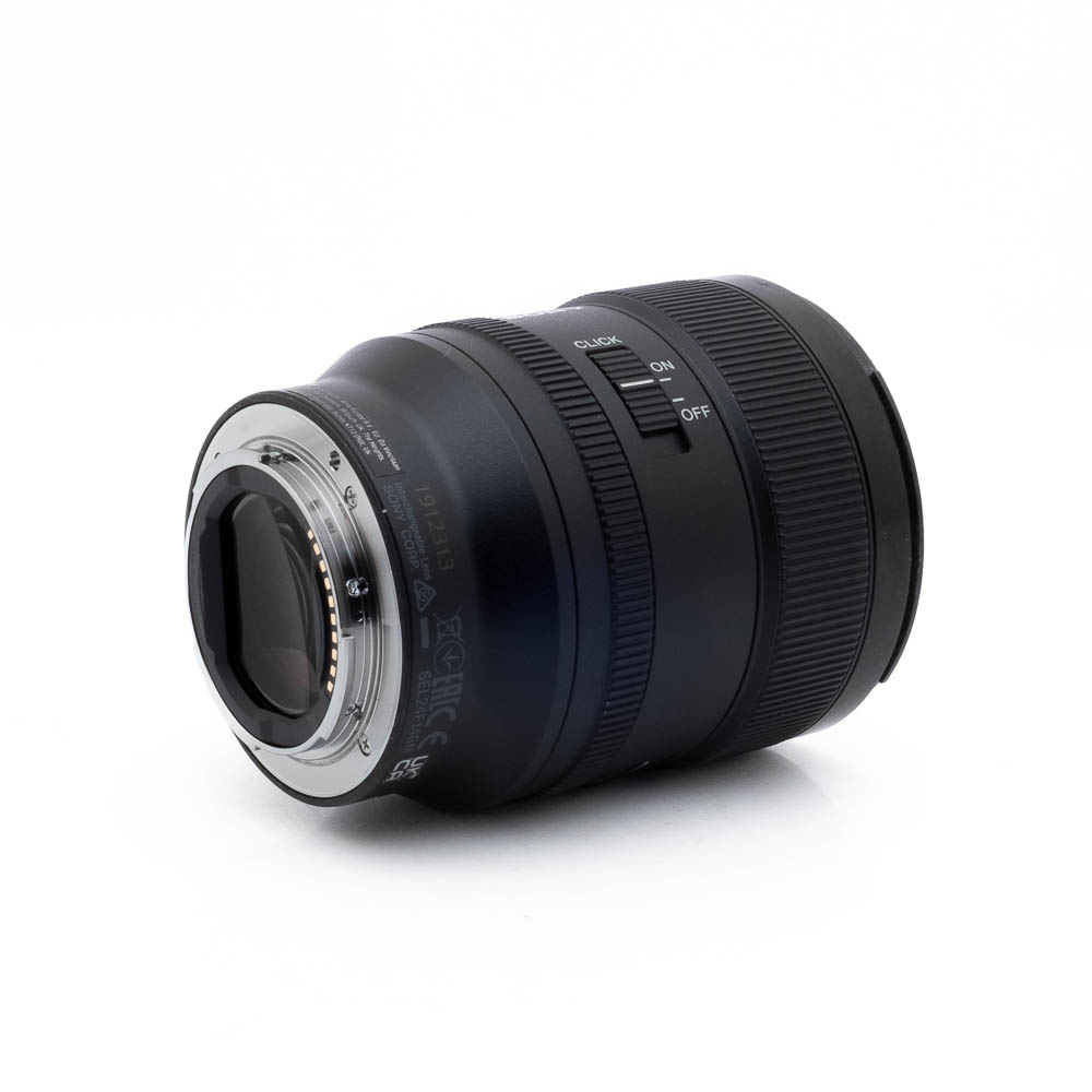 Sony 24mm f14 GM 2313-1 Sony FE 24mm f/1.4 GM (sis.ALV24%) - Käytetty