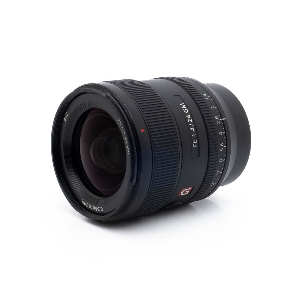 Sony 24mm f14 GM 2313-2 Sony FE 24mm f/1.4 GM (sis.ALV24%) - Käytetty
