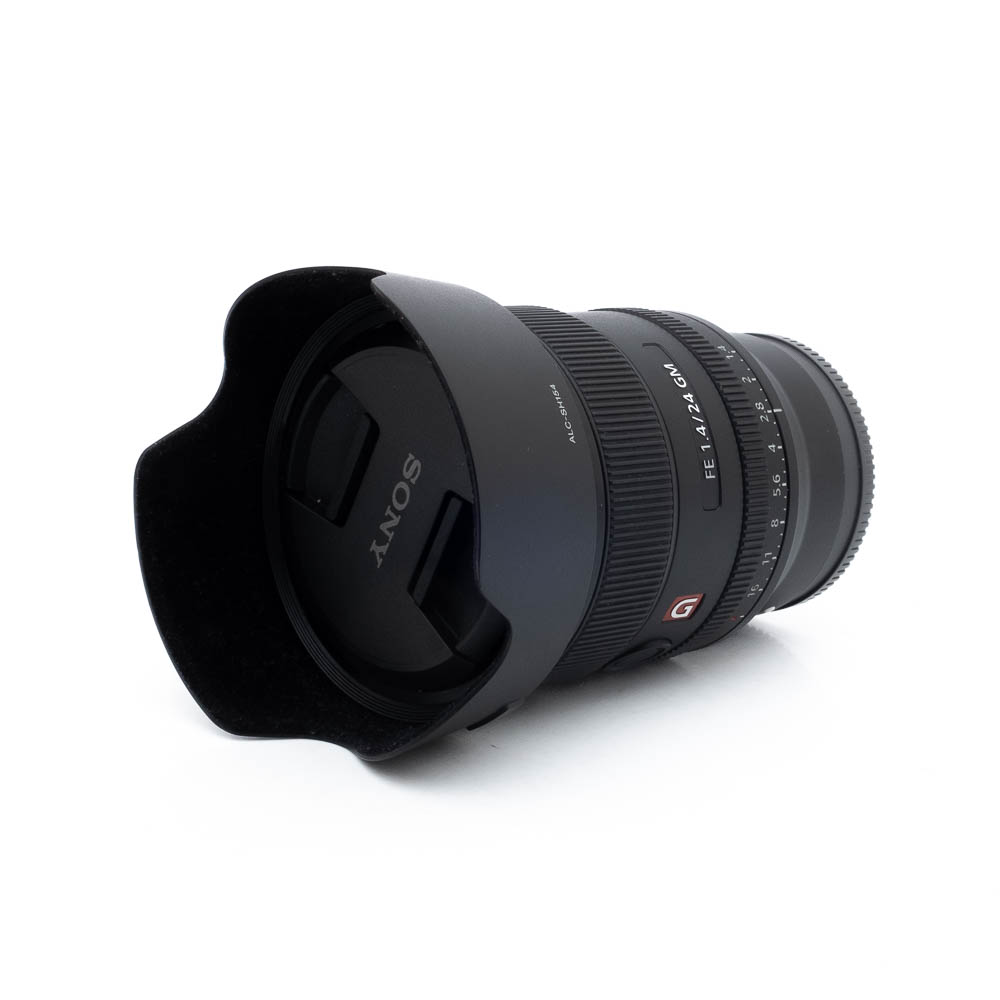 Sony 24mm f14 GM 2313-3 Sony FE 24mm f/1.4 GM (sis.ALV24%) - Käytetty