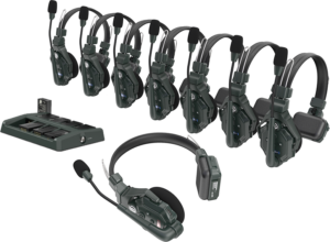 800q-02_121900 Hollyland Solidcom C1 Full Duplex Wireless Intercom System with 8 Headsets