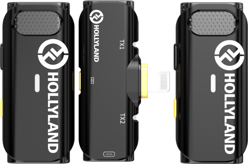 800q-03_121897 Hollyland Lark C1 Duo Wireless Lavalier Microphone for iPhone