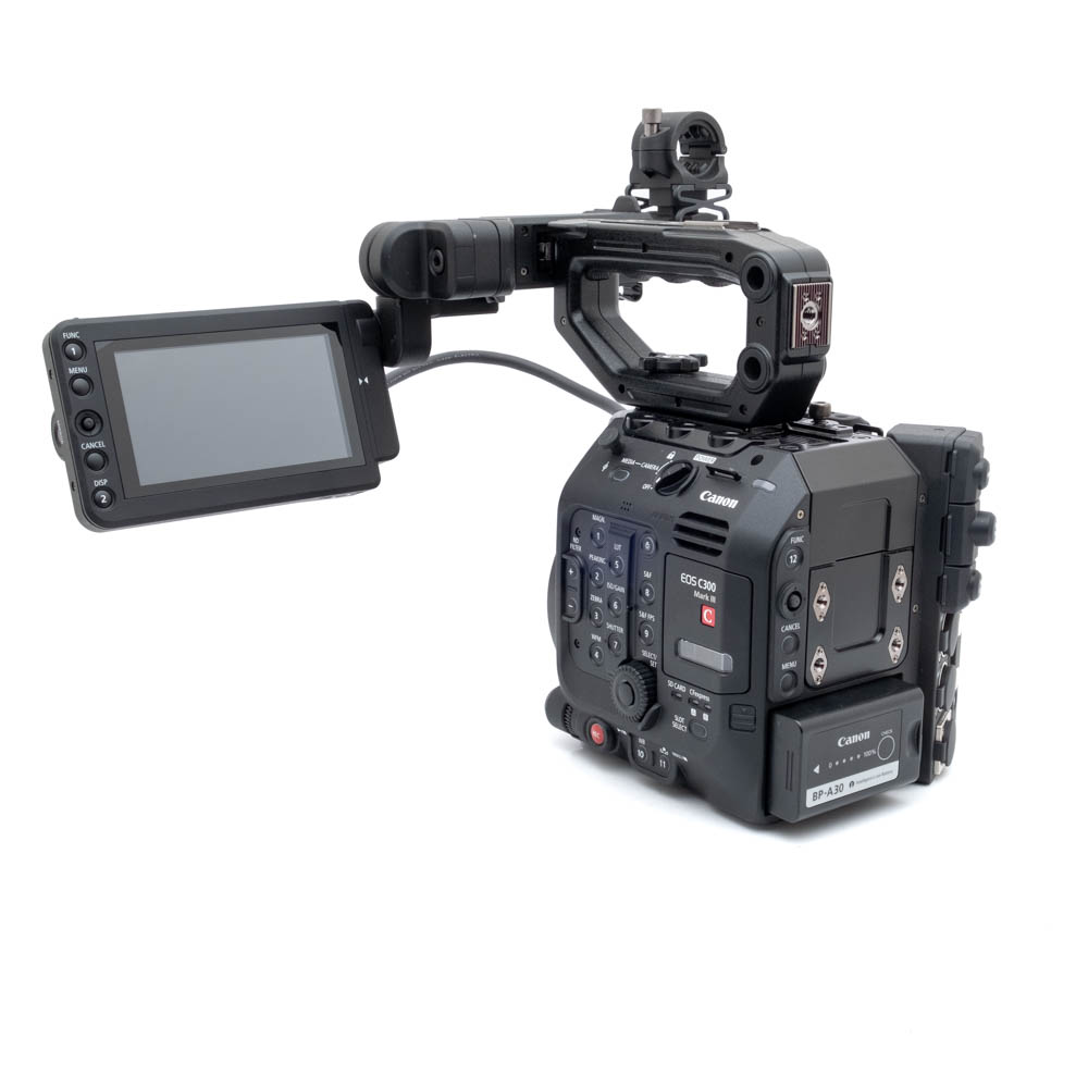 Canon C300 mark III-1 Canon EOS C300 Mark III (18h kuvattu, sis.ALV24%, Takuu 12kk) - Käytetty