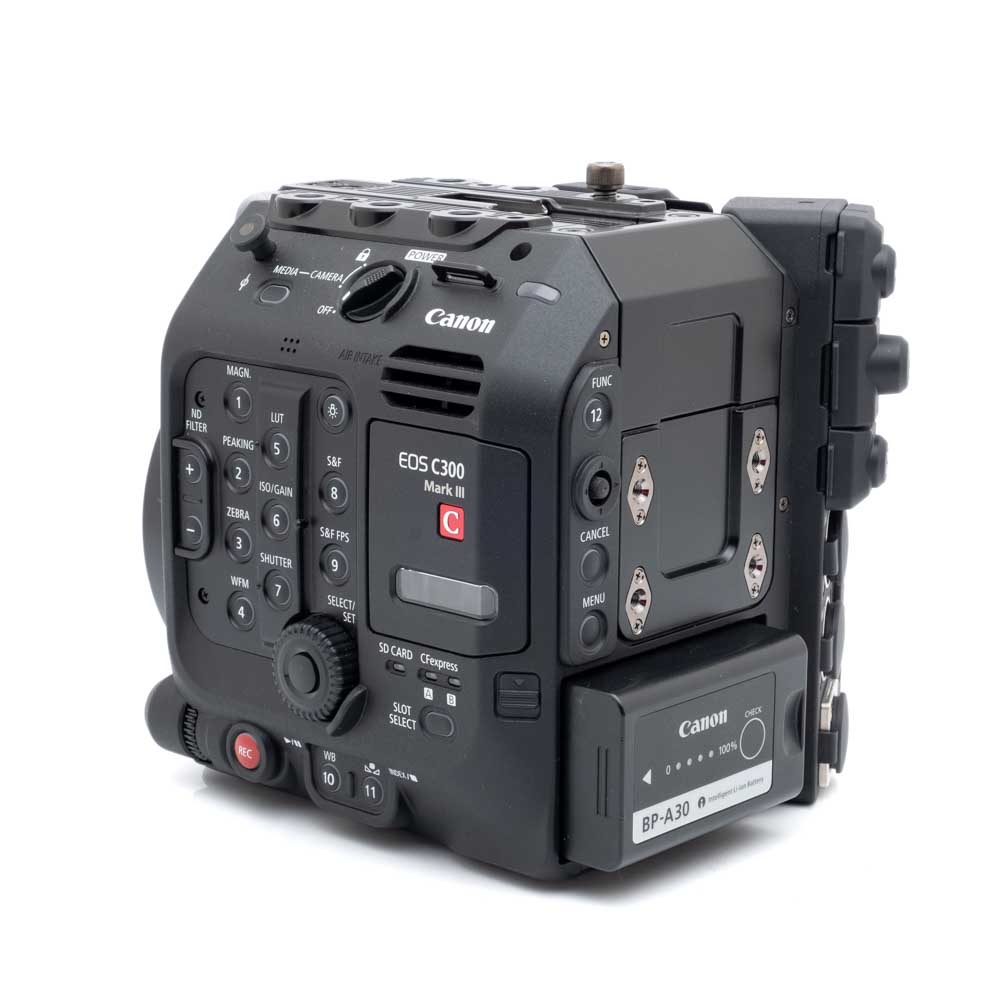 Canon C300 mark III-5 Canon EOS C300 Mark III (18h kuvattu, sis.ALV24%, Takuu 12kk) - Käytetty