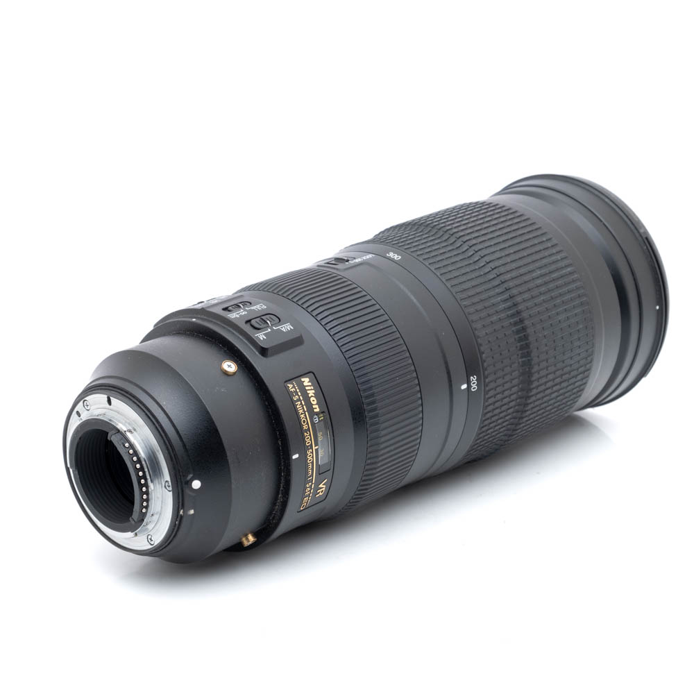 Nikkor 200-500mm f5.6ED-3 Nikon AF-S Nikkor 200-500mm f/5.6E ED VR - Käytetty