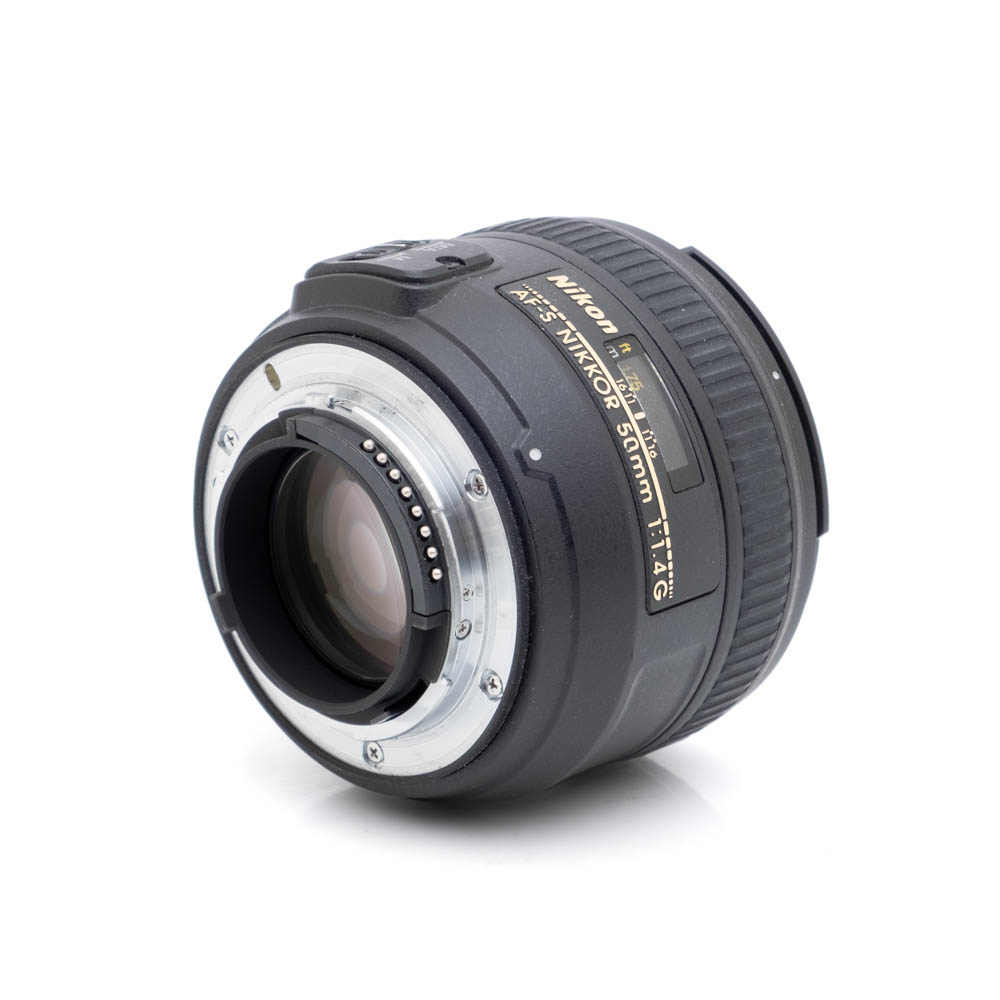 Nikkor 50mm f-1.4 G-3 Nikon AF-S Nikkor 50mm f/1.4 G (Kunto K5) - Käytetty