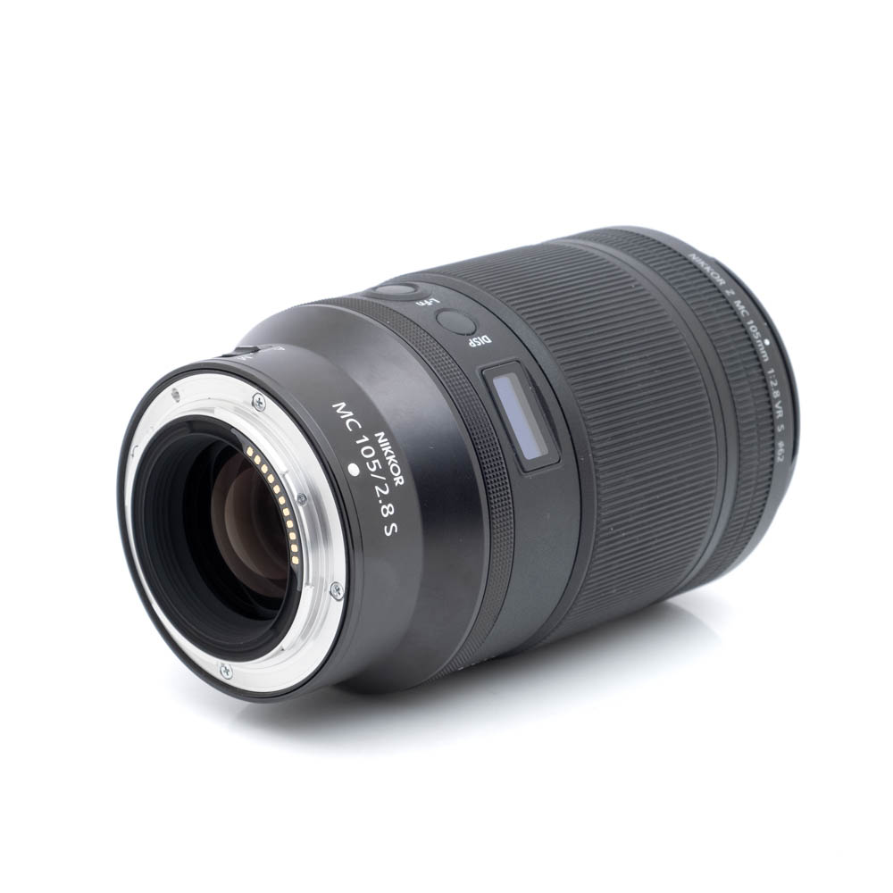 Nikkor MC 105mm f2.8 S-3 Nikon Nikkor Z MC 105mm f/2.8 VR S (Kunto K5) - Käytetty