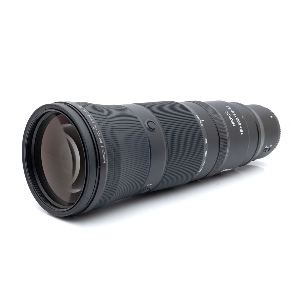 Nikkor Z 180-600mm f5.6-6.3-2 Nikon Nikkor Z 180-600mm f/5.6-6.3 VR (Kunto K5, Takuu 12kk) - Käytetty