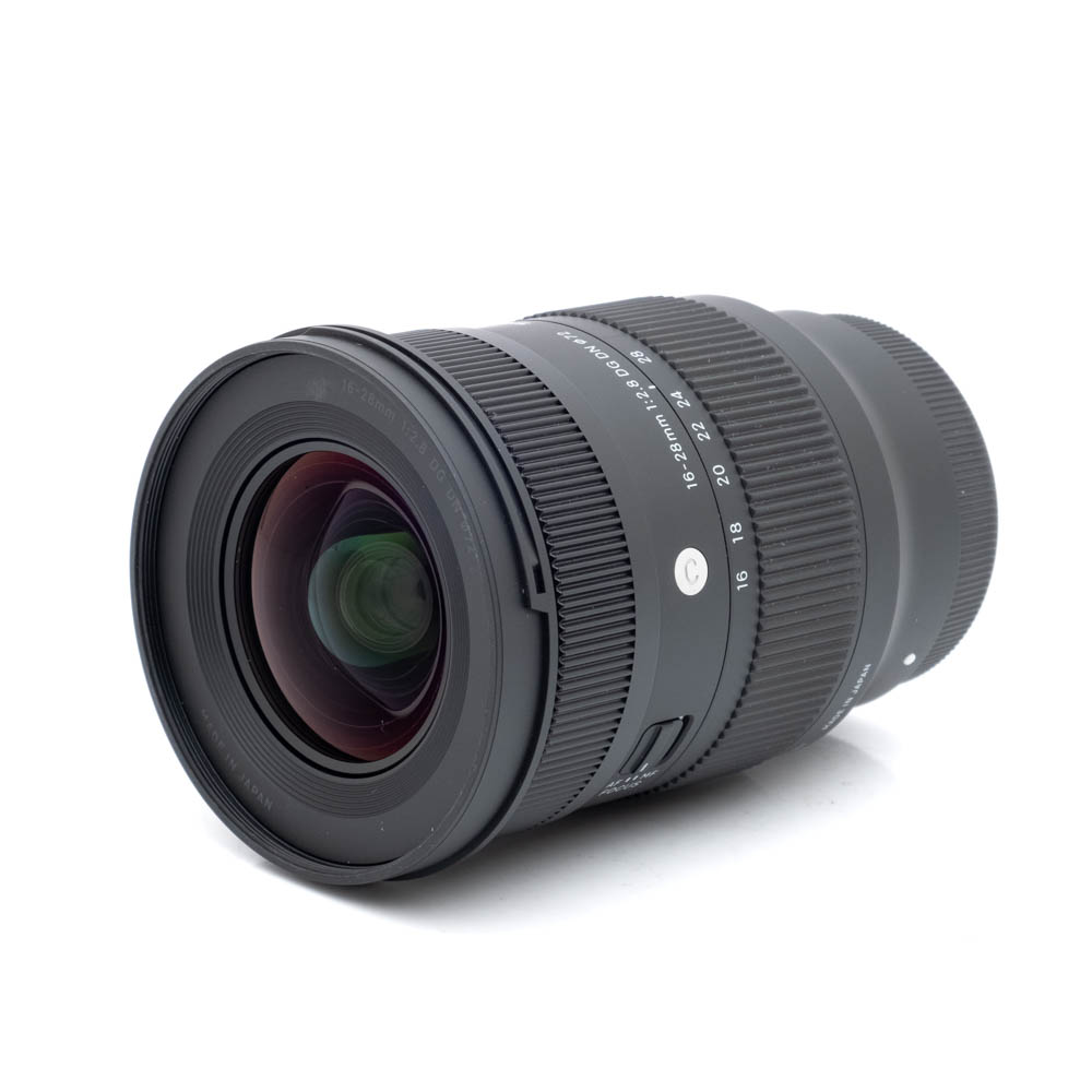 Sigma 16-28mm f2.8 Sony-2 Sigma 16-28mm f/2.8 DG DN C Sony E (Kunto K5, Takuu 24kk, sis.ALV24%) - Käytetty