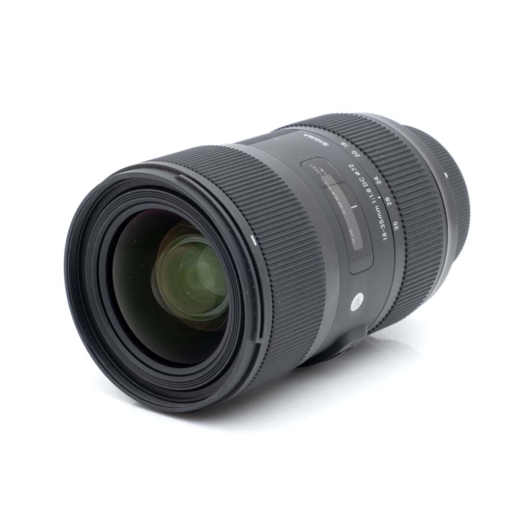 Sigma 18-35mm f1.8 Nikon-2 Sigma 18-35mm f/1.8 Art DC HSM Nikon F DX - Käytetty