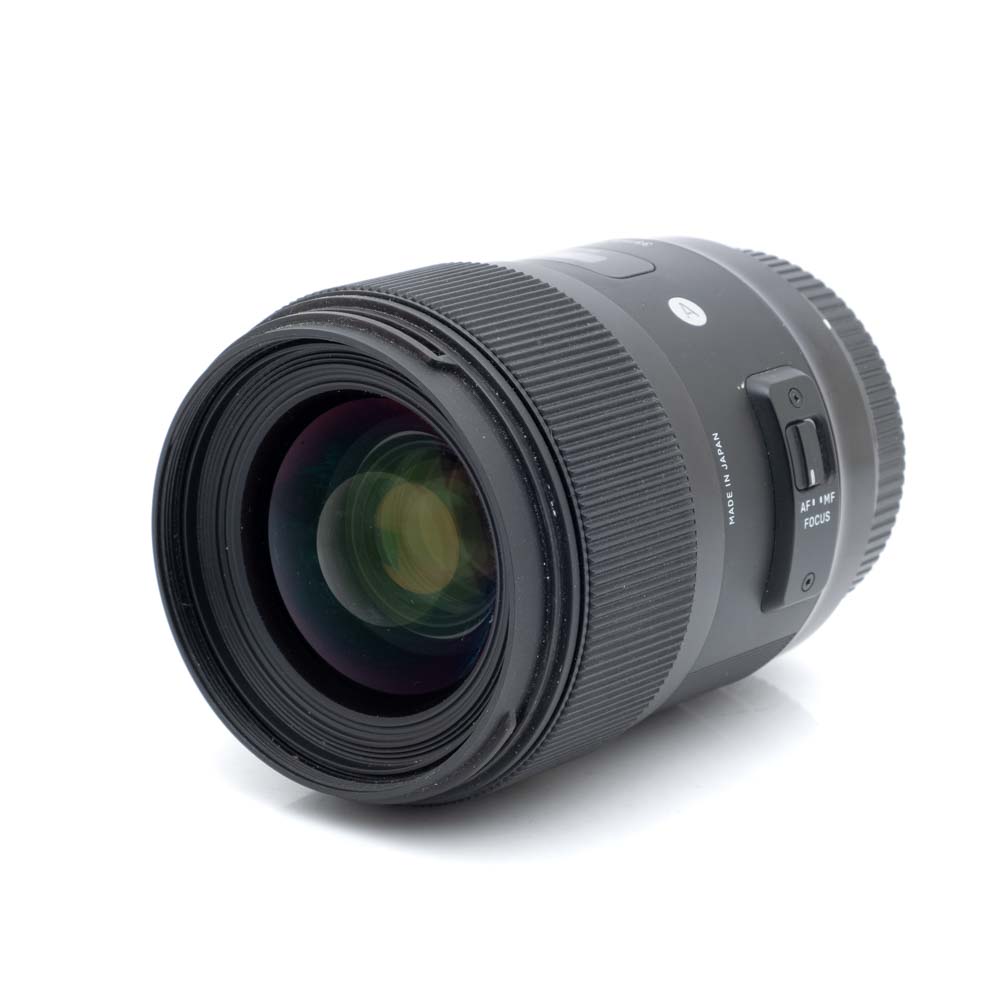 Sigma 35mm f1.4 Canon-2 Sigma Art 35mm f/1.4 DG HSM Canon EF - Käytetty