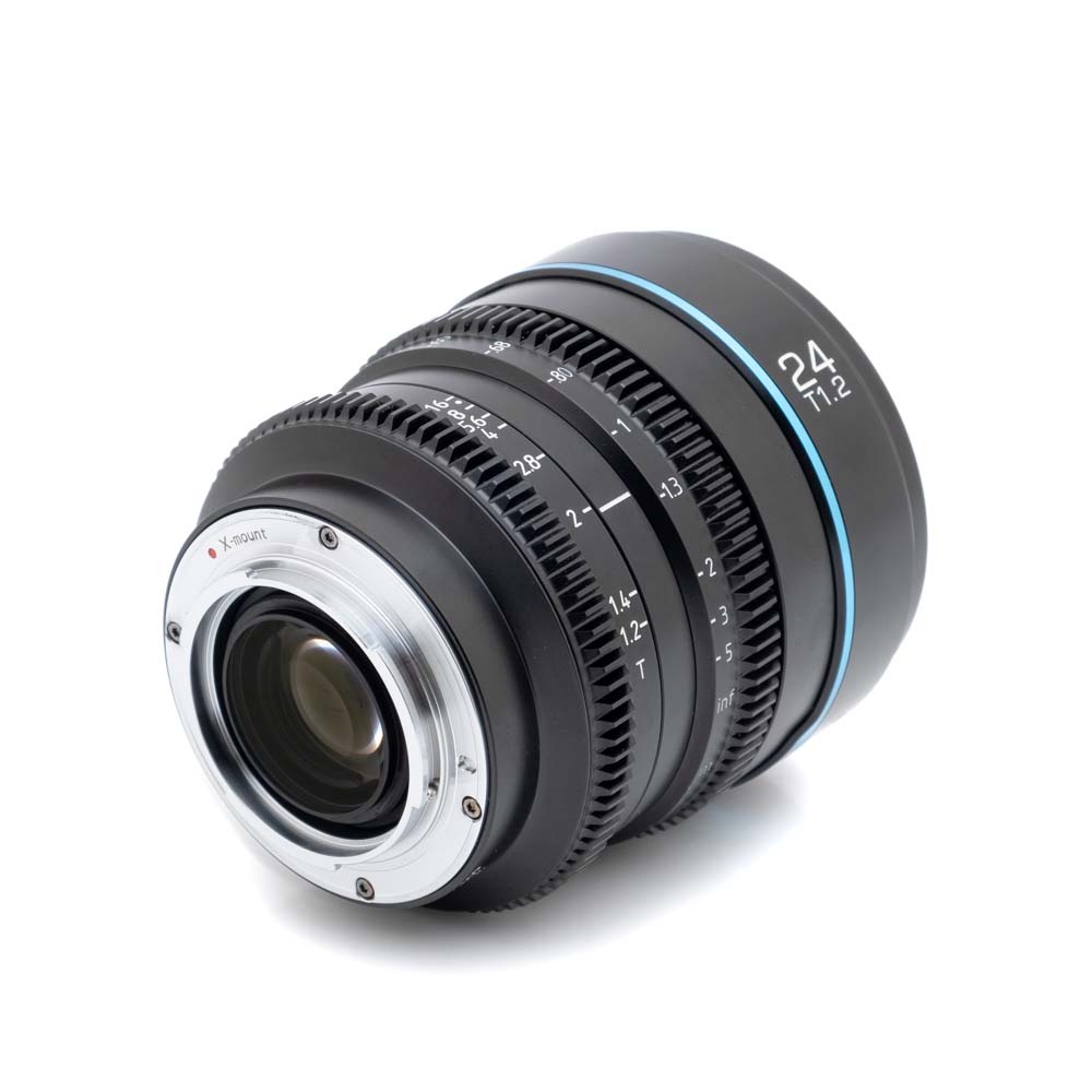 Sirui MS-3SXB setti-4 Sirui NightWalker 24mm/35mm/55mm T1.2 Setti Fuji X (Kunto K5, takuu 12kk, sis.ALV24%) - Käytetty