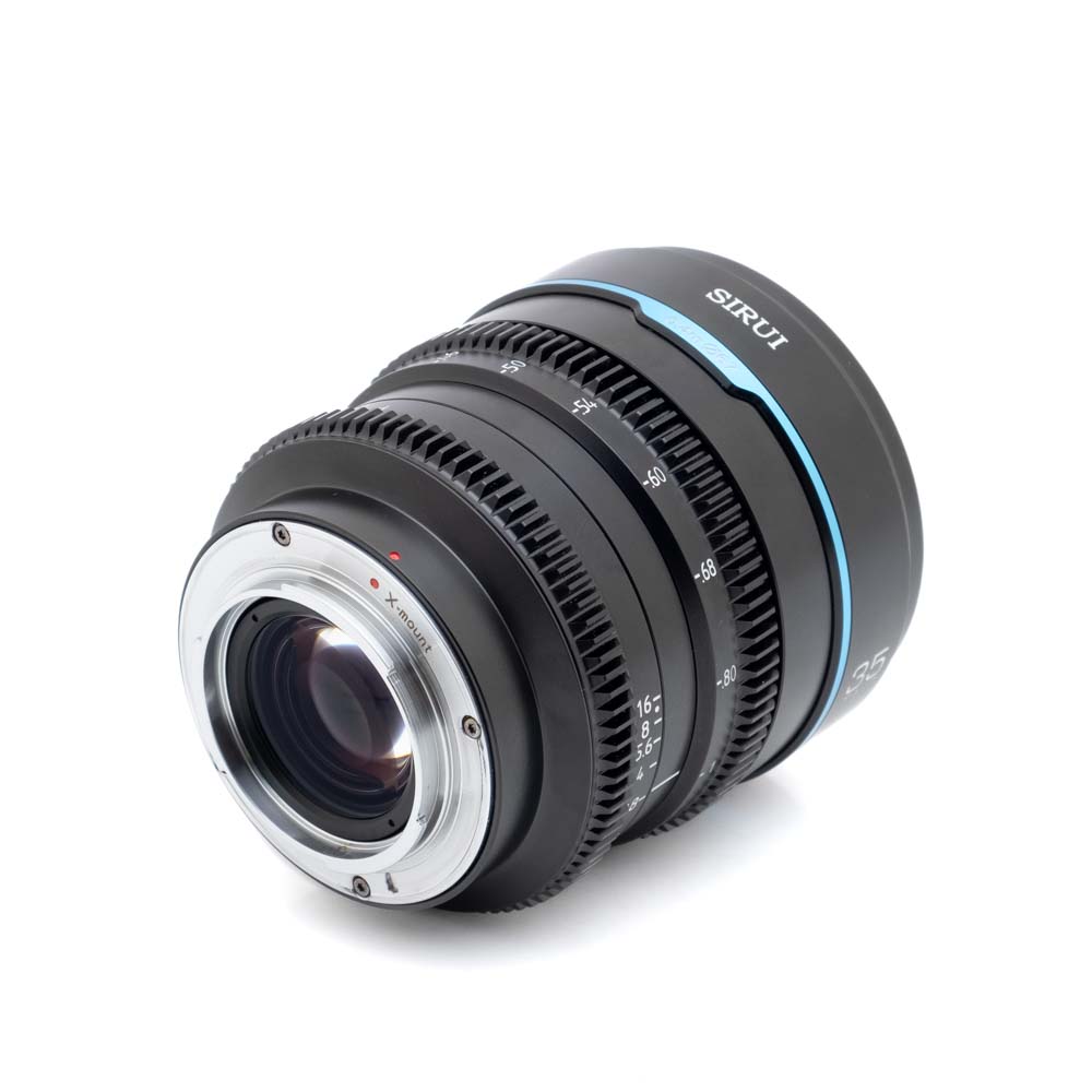 Sirui MS-3SXB setti-7 Sirui NightWalker 24mm/35mm/55mm T1.2 Setti Fuji X (Kunto K5, takuu 12kk, sis.ALV24%) - Käytetty