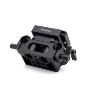 Smallrig 2092B-3 SmallRig 2092B Universal 15mm Rail Support System Baseplate (sis.ALV24%) - Käytetty
