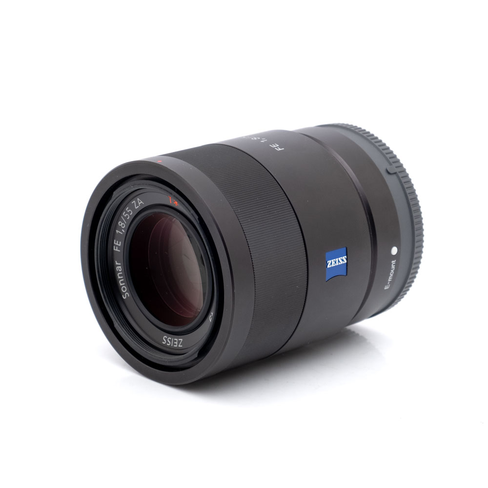 Sony 55mm f-1.8 Zeiss-2 Sony FE Sonnar T* 55mm f/1.8 ZA (Kunto K5) - Käytetty