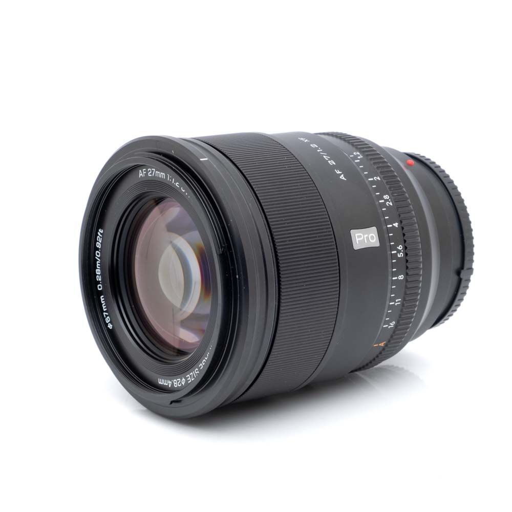 Viltrox AF PRO 27mm f/1.2 Fuji (Kunto K5) - Käytetty