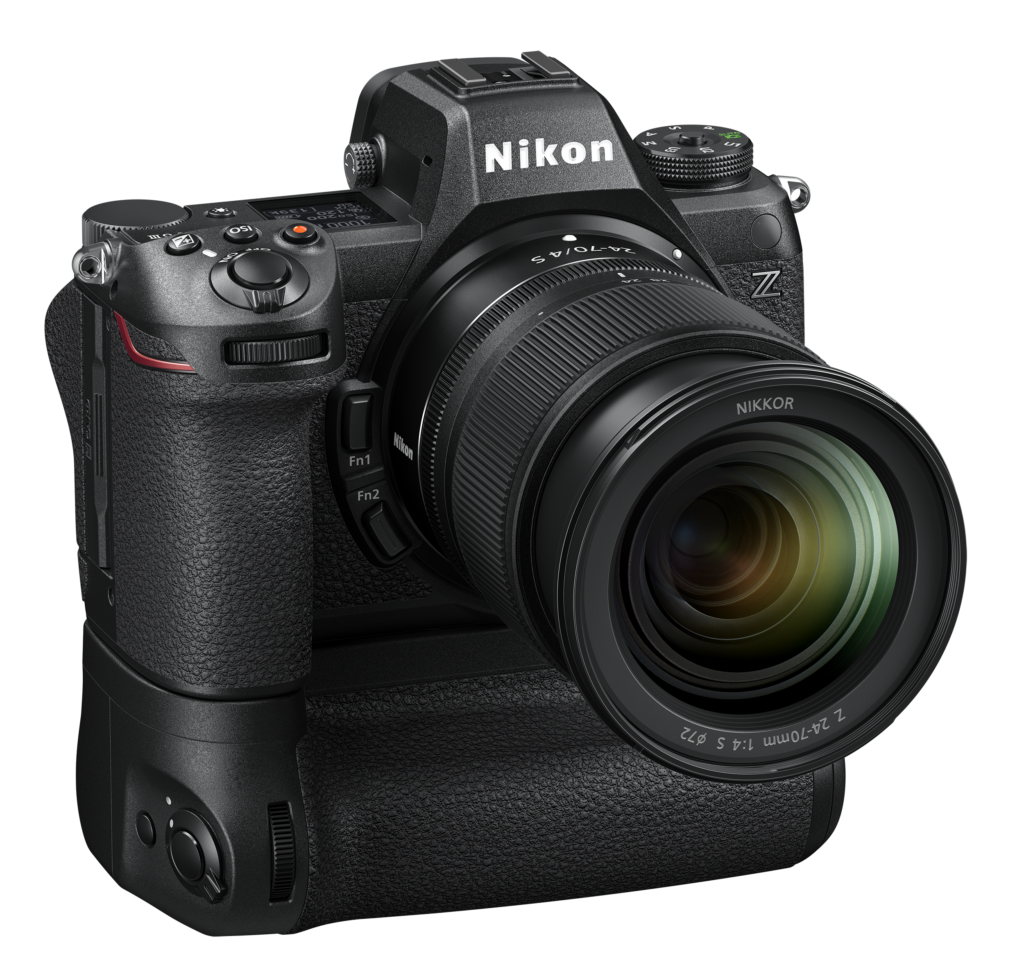 Z6III_24-70_4_front34r_MB-N14 Nikon MB-N14 -akkukahva