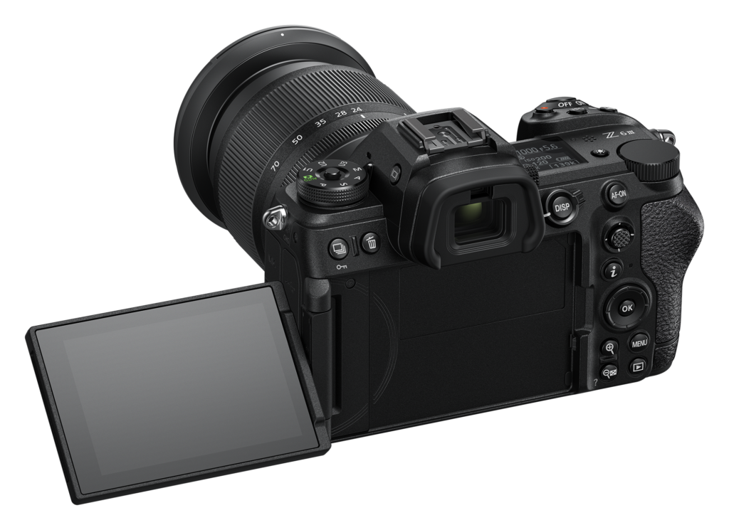 Z6III_Z24-70_4_back45l_monitor_turned_up Nikon Z6 III + Nikkor Z 24-120mm f/4 S