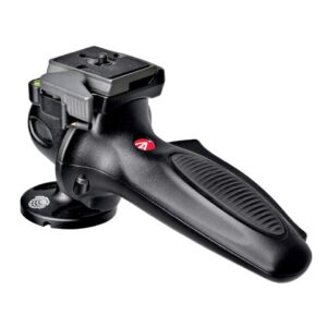 327rc2 Manfrotto Joystick 327RC2 -kuulapää on musta jalustapää, jossa on pikavapautuslevy, ergonominen kahva, kuvioidut sormiurat ja tarkat säätimet.