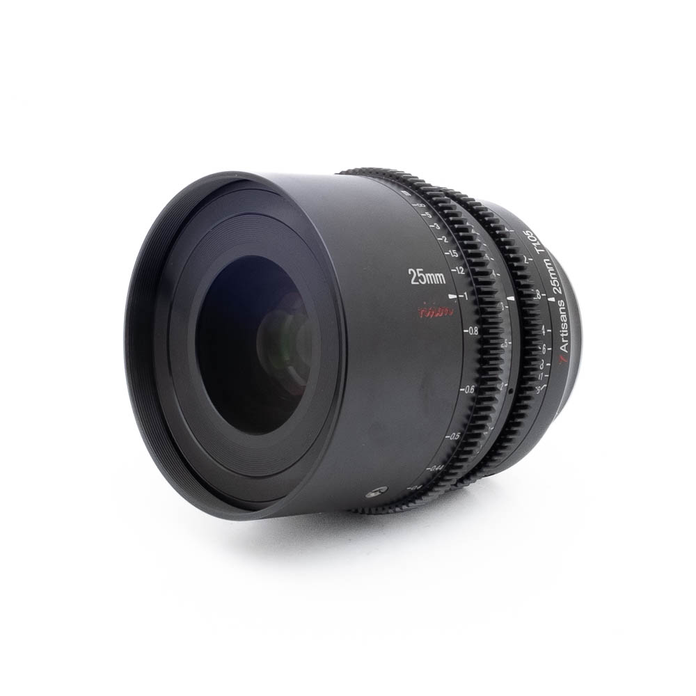 7Artisans 25mm T105-2 7Artisans 25mm T1.05 MFT (Kunto K5) - Käytetty