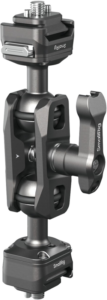 SmallRig 4488 HawkLock H21 Quick Release Magic Arm with Ball Head on metallinen nivelvarsi, jossa on useita niveliä, lukitusnupit ja kiinnityspisteet kameran lisävarusteiden kiinnittämistä varten.