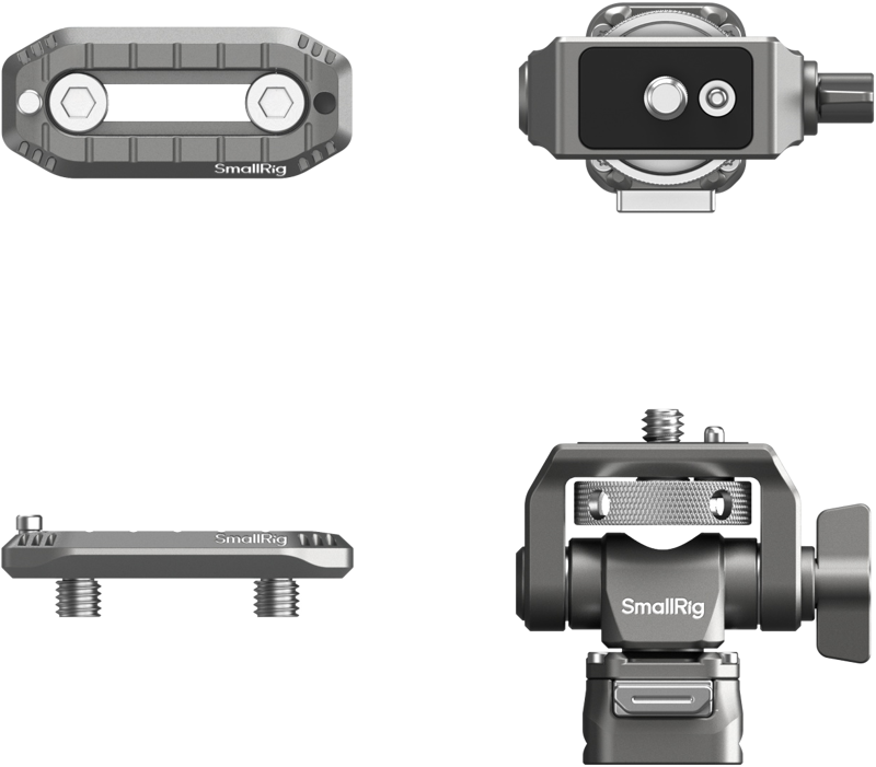 800q-02_128320 SmallRig 4487 HawkLock H21 Quick Release Monitor Support with NATO Clamp
