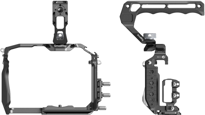 800q-02_128428 SmallRig 4825 HawkLock Quick Release Cage Kit for Panasonic Lumix GH7 / GH6