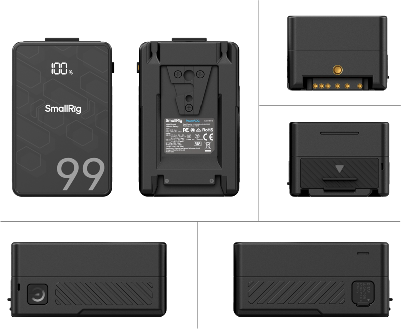 800q-02_128450 SmallRig 4608 V-Mount Battery Mini VB99 SE