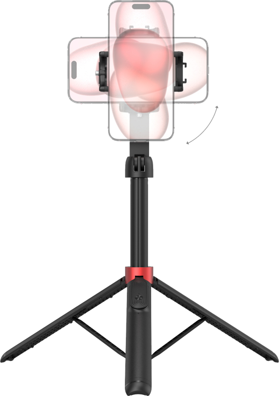 800q-02_128507 SmallRig 4729 Portable Selfie Stick Tripod ST-25 Black