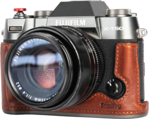 800q-03_128263 SmallRig 4711 Leather Half Case Kit for Fujifilm X-T50 Brown