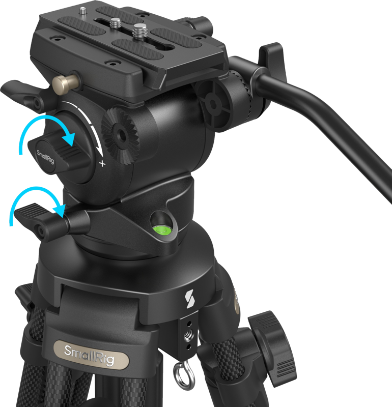 800q-03_128458 SmallRig 4685 Lightweight Video Carbon Fiber Tripod Kit AD-50