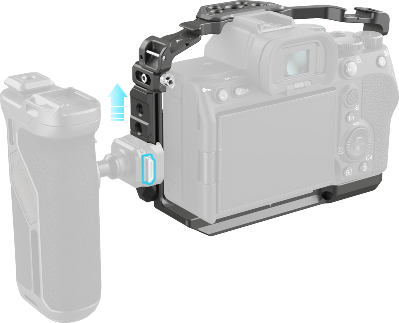 800q-04_128314 SmallRig 4481 HawkLock Quick Release Cage for Sony A7R V / A7 IV / A7S III / A1
