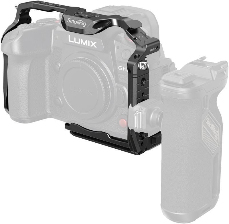 800q-04_128429 SmallRig 4824 HawkLock Quick Release Cage for Panasonic Lumix GH7 / GH6