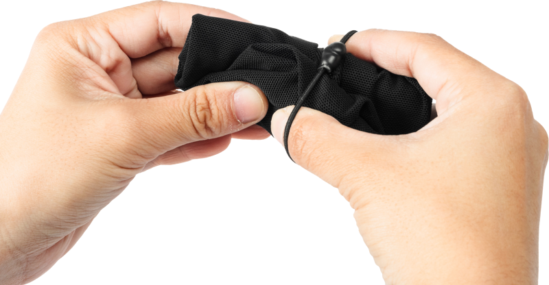 800q-05_128338 Peak Design Ultralight Mesh Packing Cube X-Small Black