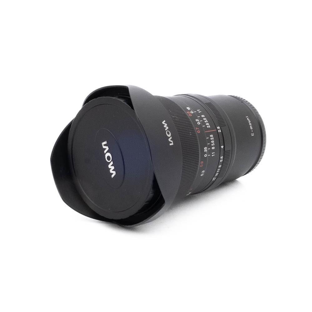 Laowa 12mm f28 D-Dreamer sony-3 Laowa 12mm f/2.8 Zero-D Sony E + Filter Holder - Käytetty