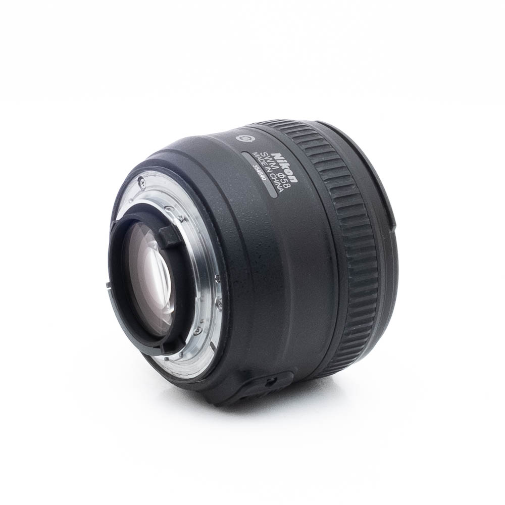 Nikon 50mm f14 G-1-2 Nikon AF-S Nikkor 50mm f/1.4 G (Kunto K5) - Käytetty