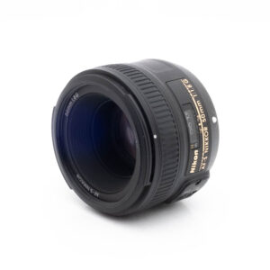 Nikon 50mm f18 G-2-2 Nikon AF-S Nikkor 50mm f/1.8 G - Käytetty