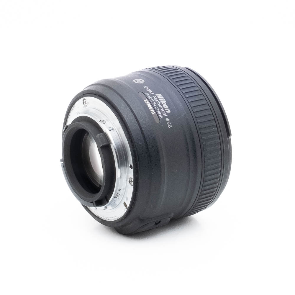 Nikon 50mm f18G-1-2 Nikon AF-S Nikkor 50mm f/1.8 G - Käytetty