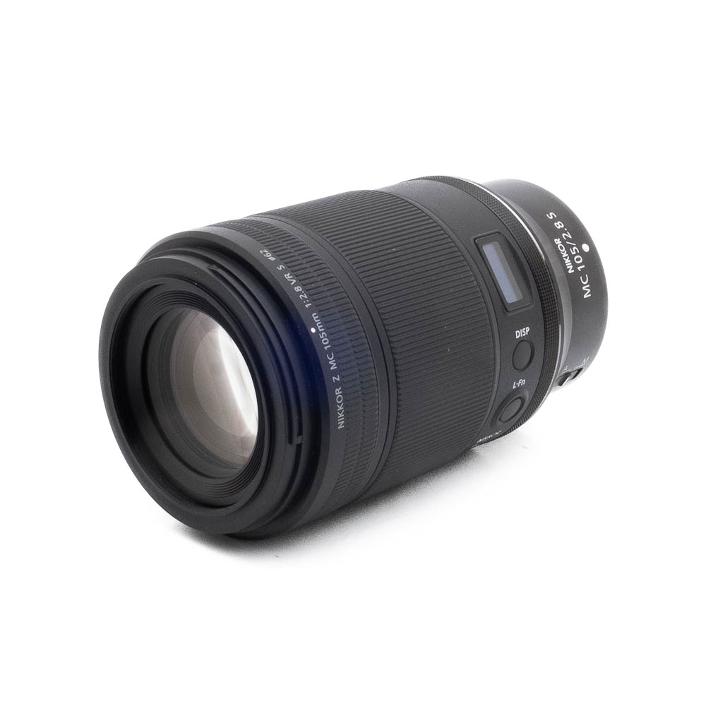Nikon Z 105mm f28 S-2 Nikon Nikkor Z MC 105mm f/2.8 VR S (Kunto K5) - Käytetty