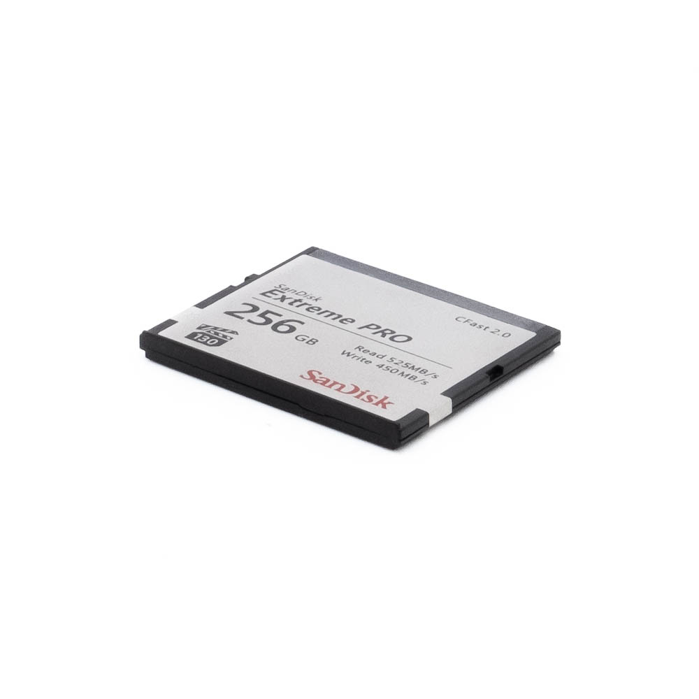 SanDisk Extreme Pro 256gb CFast2 SanDisk 256GB CFast 2.0 Extreme Pro 525MB/s VPG130 (sis.ALV24%) - Käytetty
